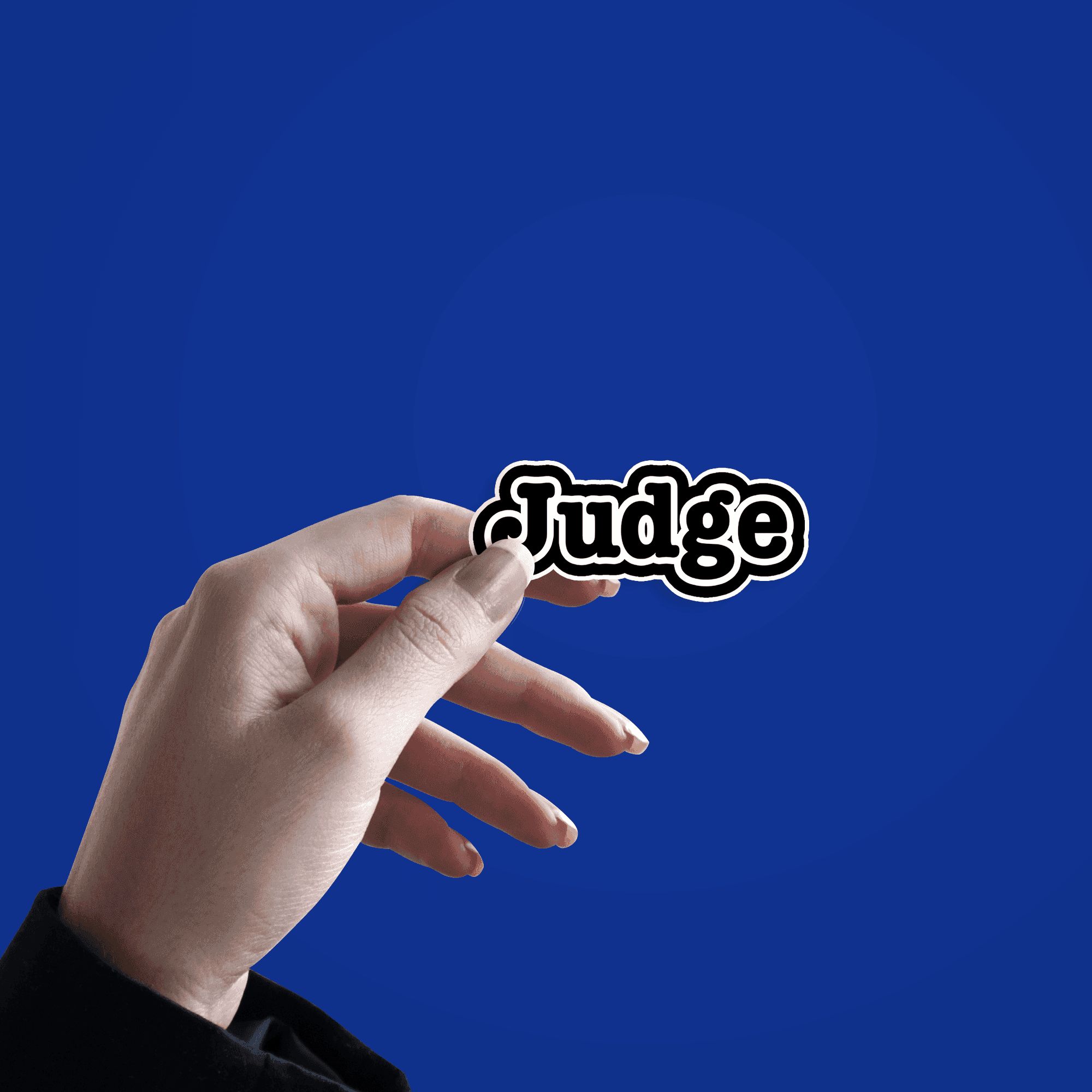 Judge Sticker - sticckiz.com