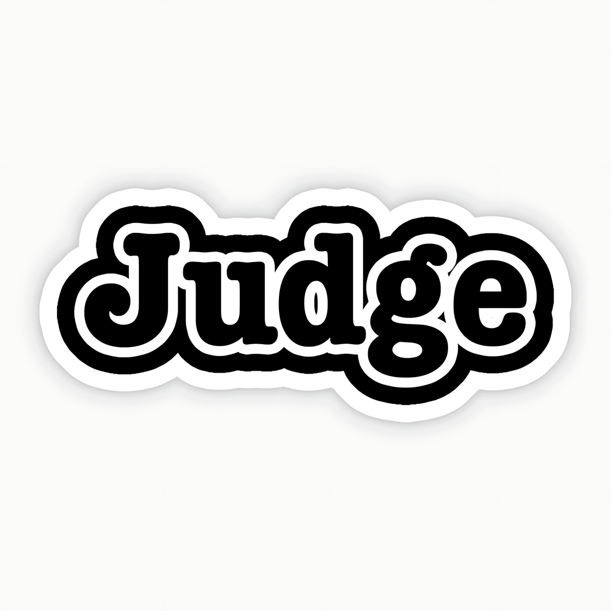 Judge Sticker - sticckiz.com