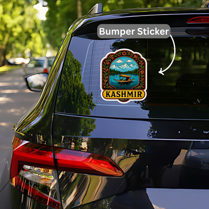 Kashmir artistic Bumper Sticker