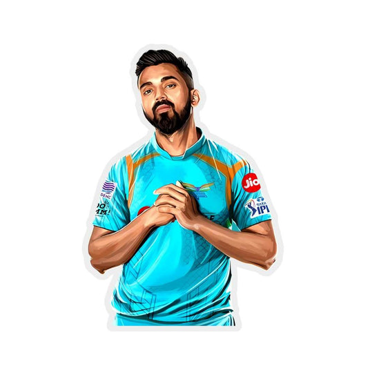 KL Rahul Sticker - sticckiz.com