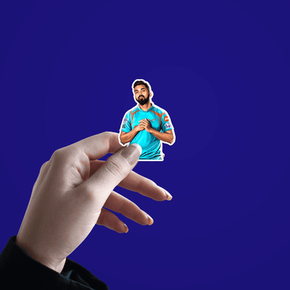 KL Rahul Sticker - sticckiz.com
