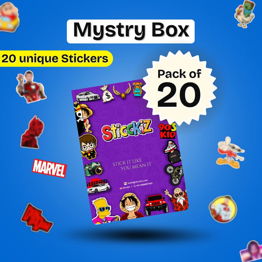 Mystry Box 1 ( 20 Random Stickers)