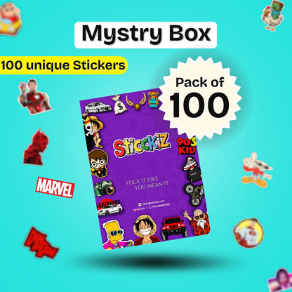 Mystry Box 4 ( 100 Random Stickers)
