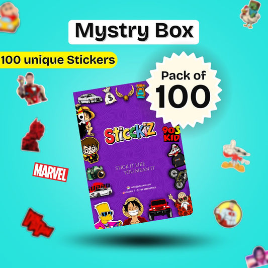 Mystry Box 4 ( 100 Random Stickers)