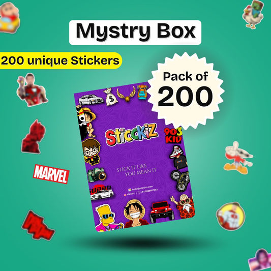 Mystry Box 6 ( 200 Random Stickers)
