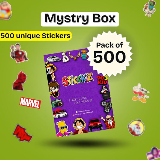 Mystry Box 7 ( 500 Random Stickers)