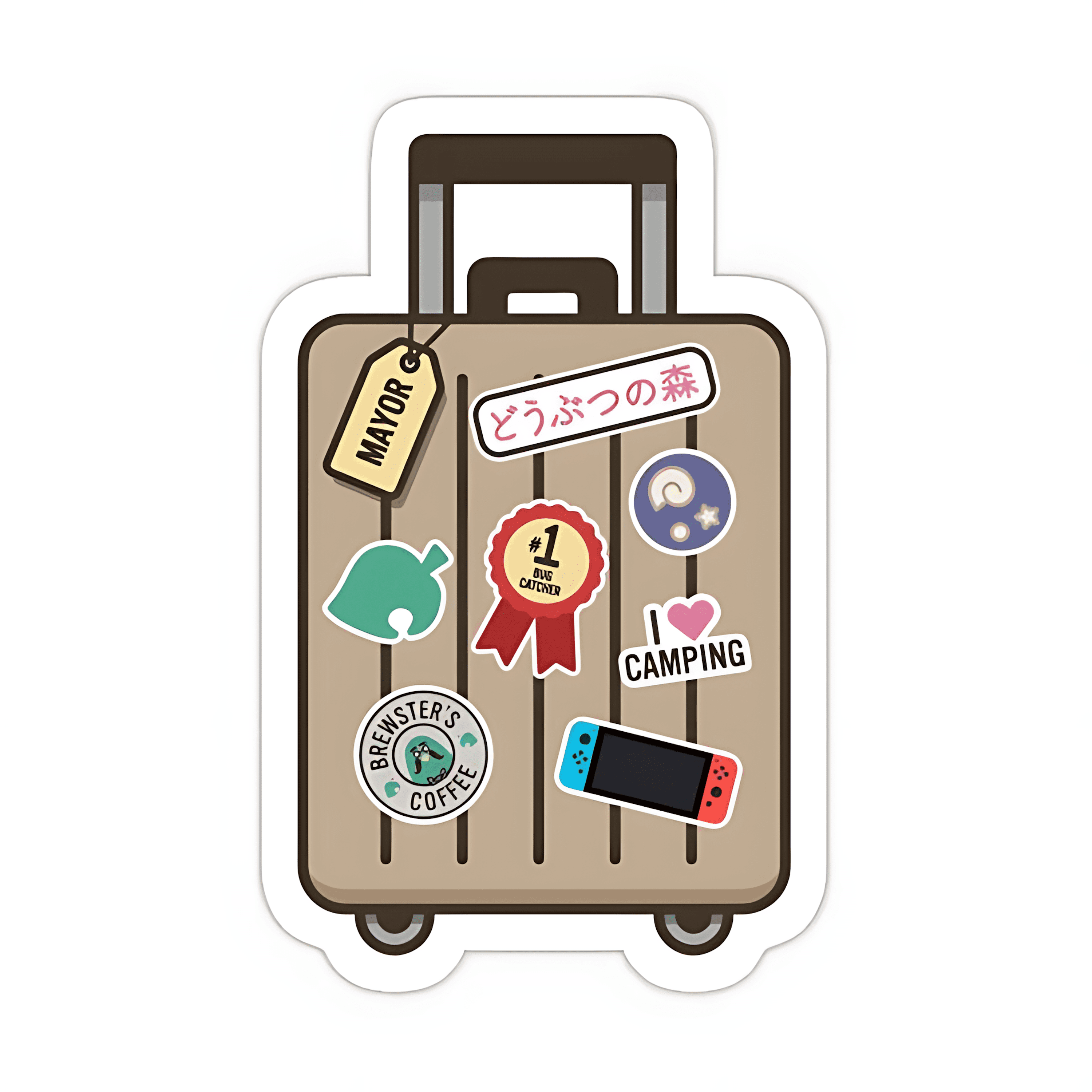 Travel Bag Sticker - sticckiz.com