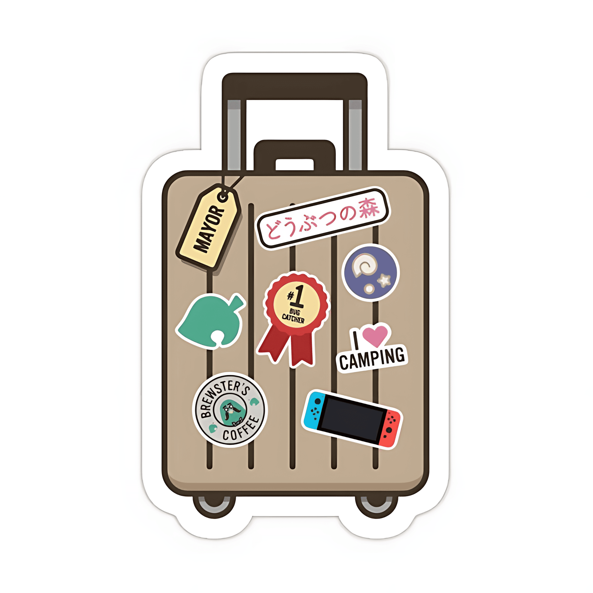 Travel Bag Sticker - sticckiz.com