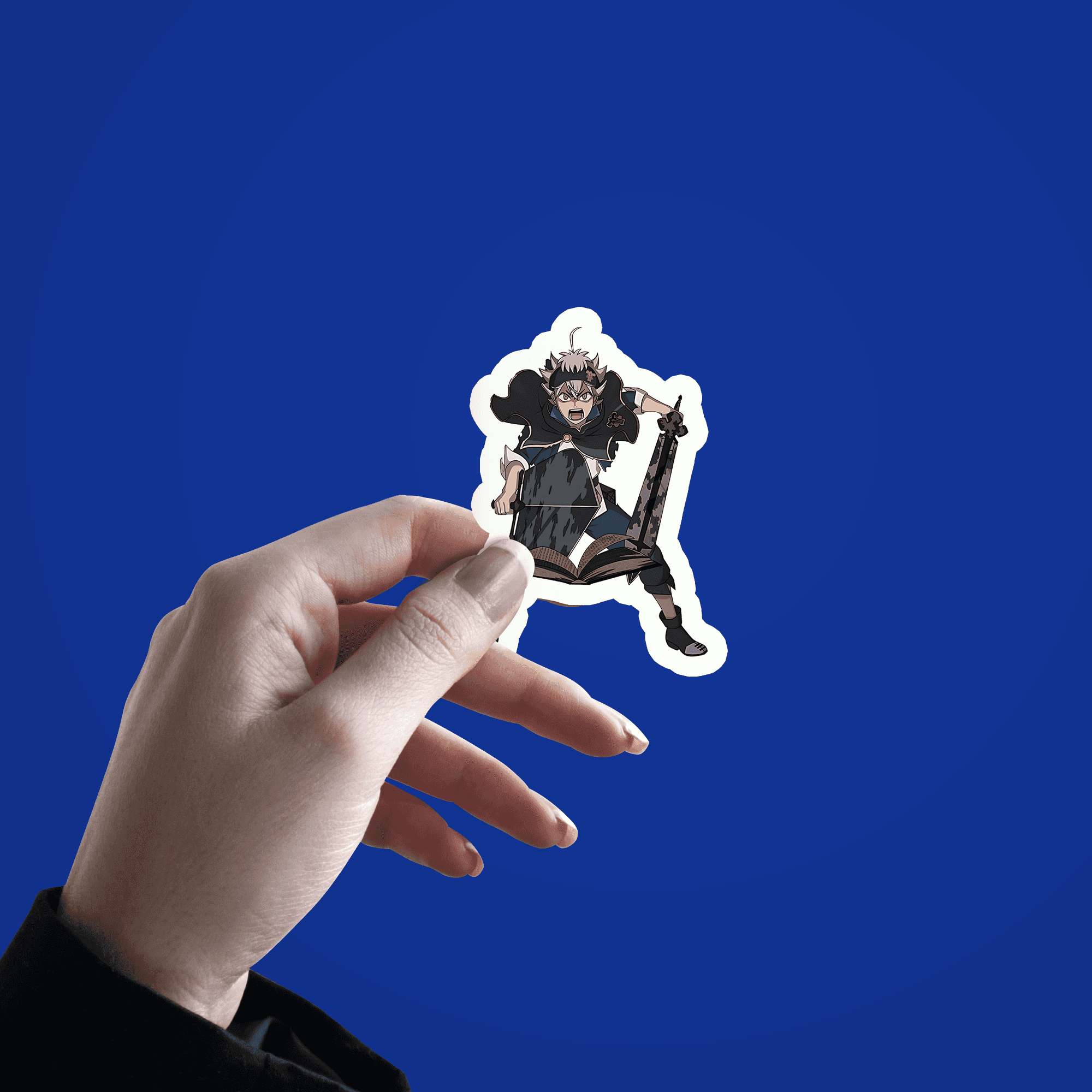 Black Clover - Asta Sticker - sticckiz.com