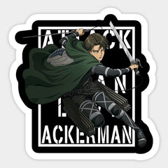 Levi Ackerman from Attack on titan Sticker