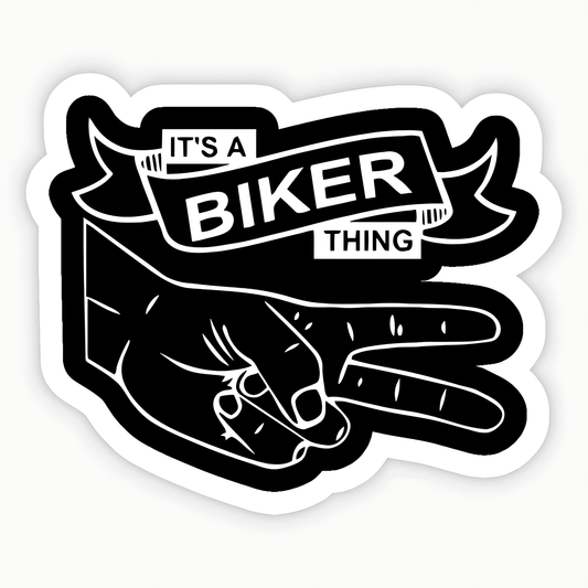 Its a biker thing Sticker - sticckiz.com