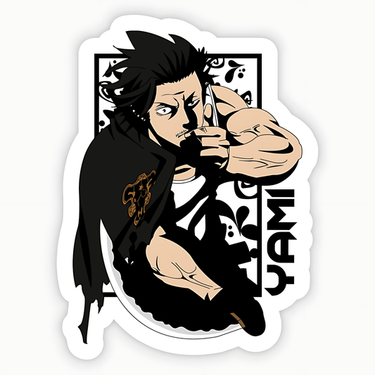 Angry Killer Aura Sticker - sticckiz.com