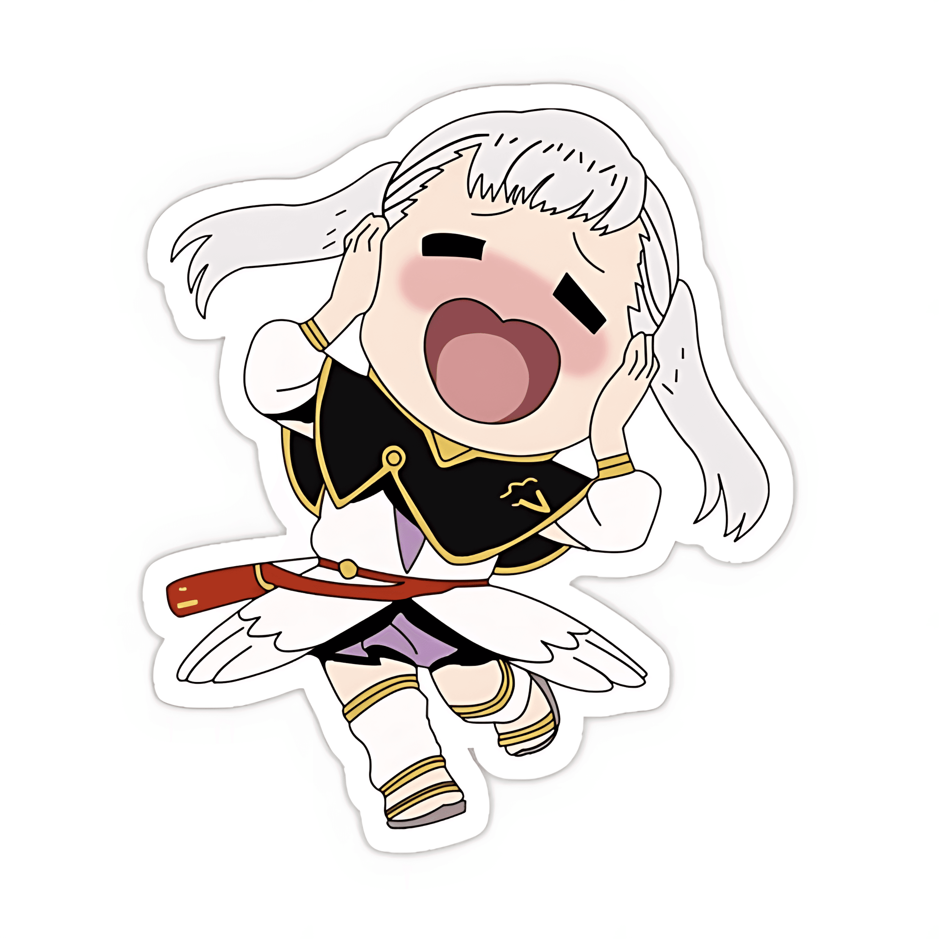 Black Clover Mereoleona Stickers - sticckiz.com