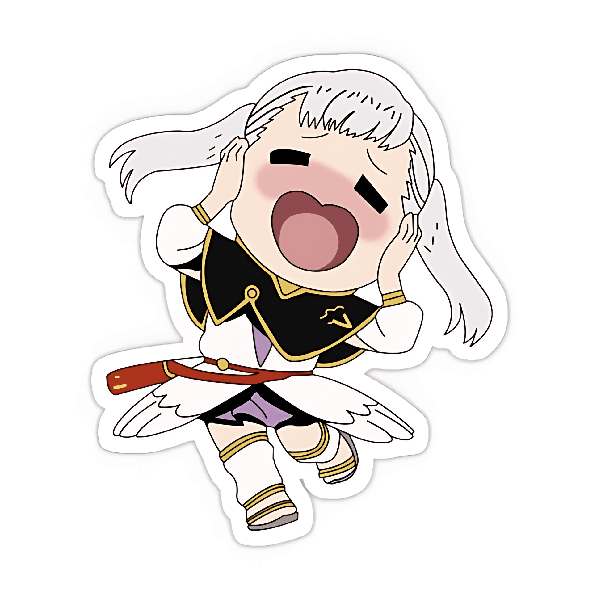 Black Clover Mereoleona Stickers - sticckiz.com