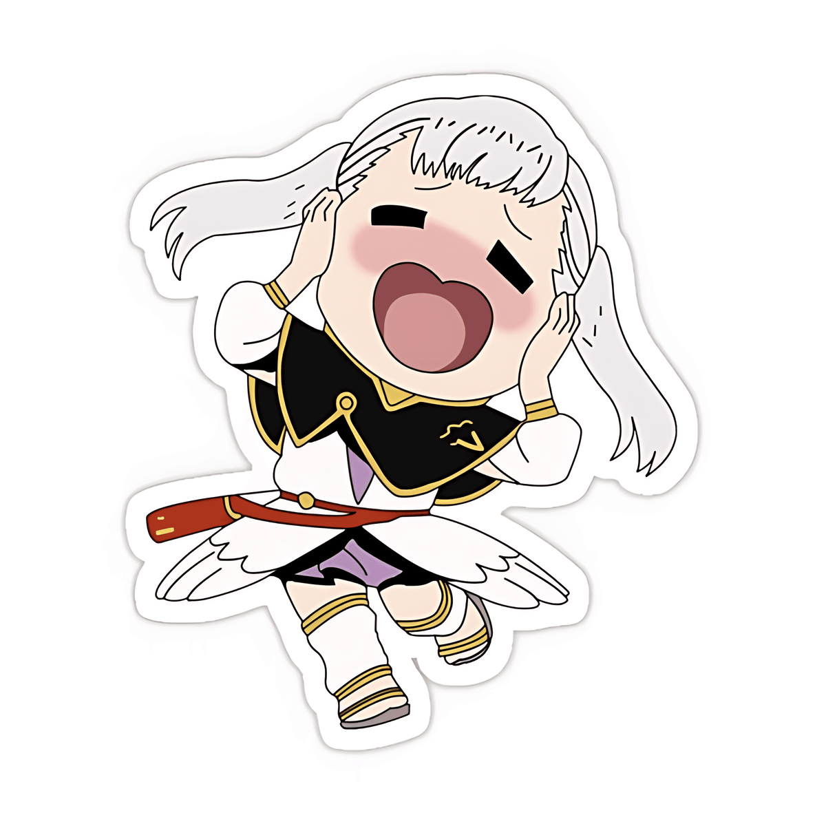 Black Clover Mereoleona Stickers - sticckiz.com