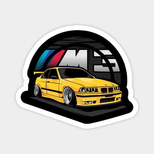Bmw M3 E36 Sticker - sticckiz.com