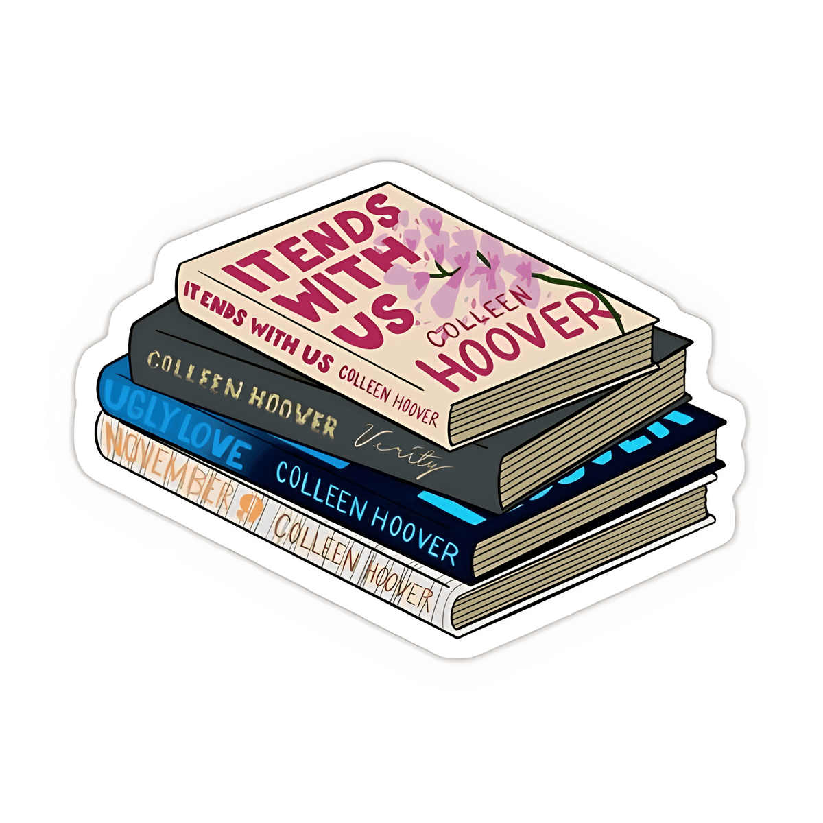 Book Covers Sticker - sticckiz.com