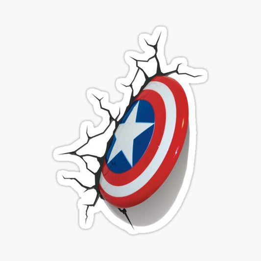 Captain America sheild Sticker