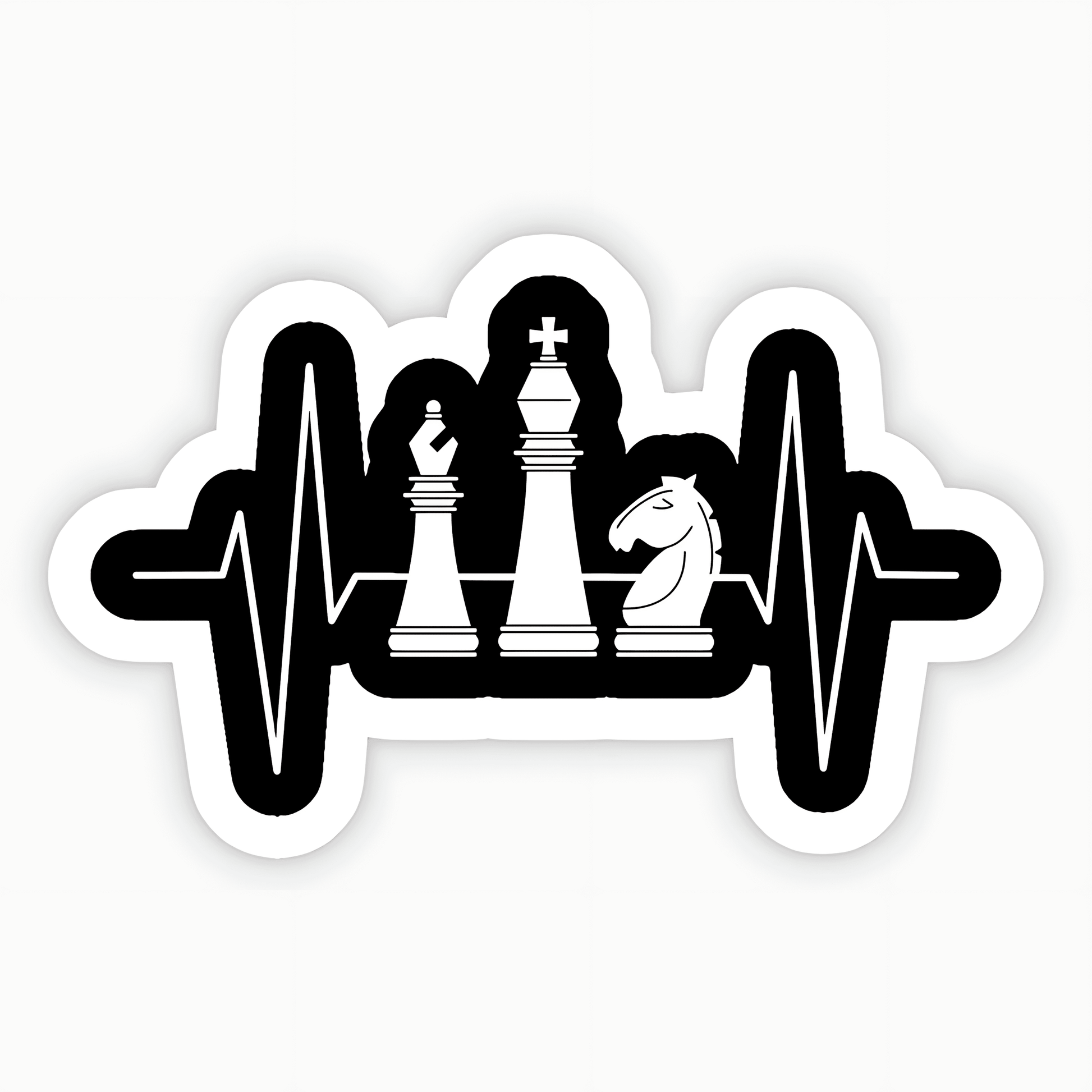 Heartbeat Sticker - sticckiz.com