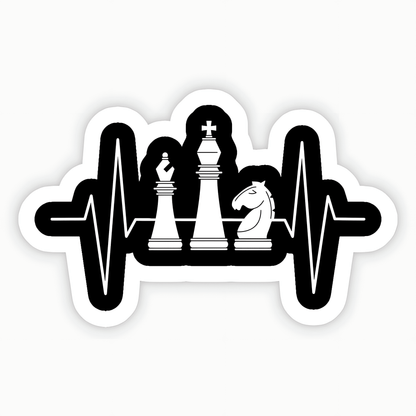 Heartbeat Sticker - sticckiz.com