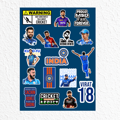 Cricket mini Sticker Sheet 1 - sticckiz.com