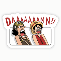 Daaamn Sticker - sticckiz.com