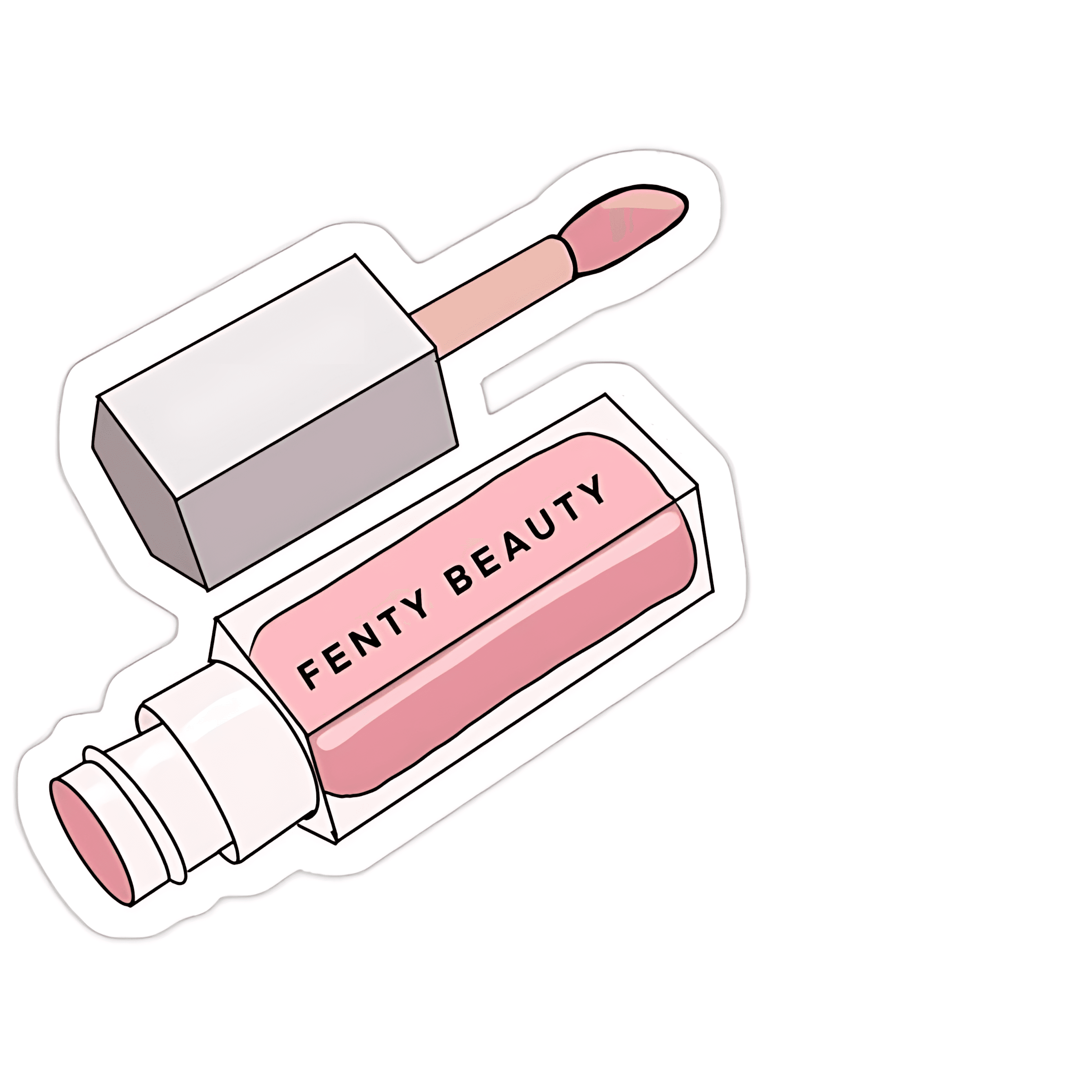 Lipstick Sticker - sticckiz.com