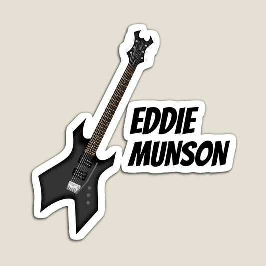 Eddie Munson Stranger Things Sticker