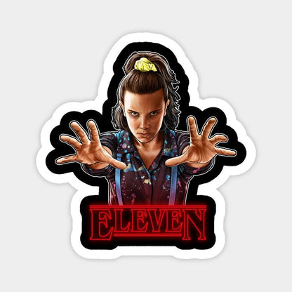 Eleven - Stranger Things Magnet Sticker
