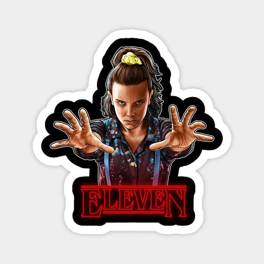 Eleven - Stranger Things Magnet Sticker