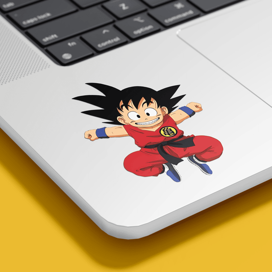 Kid Goku retro Sticker - sticckiz.com
