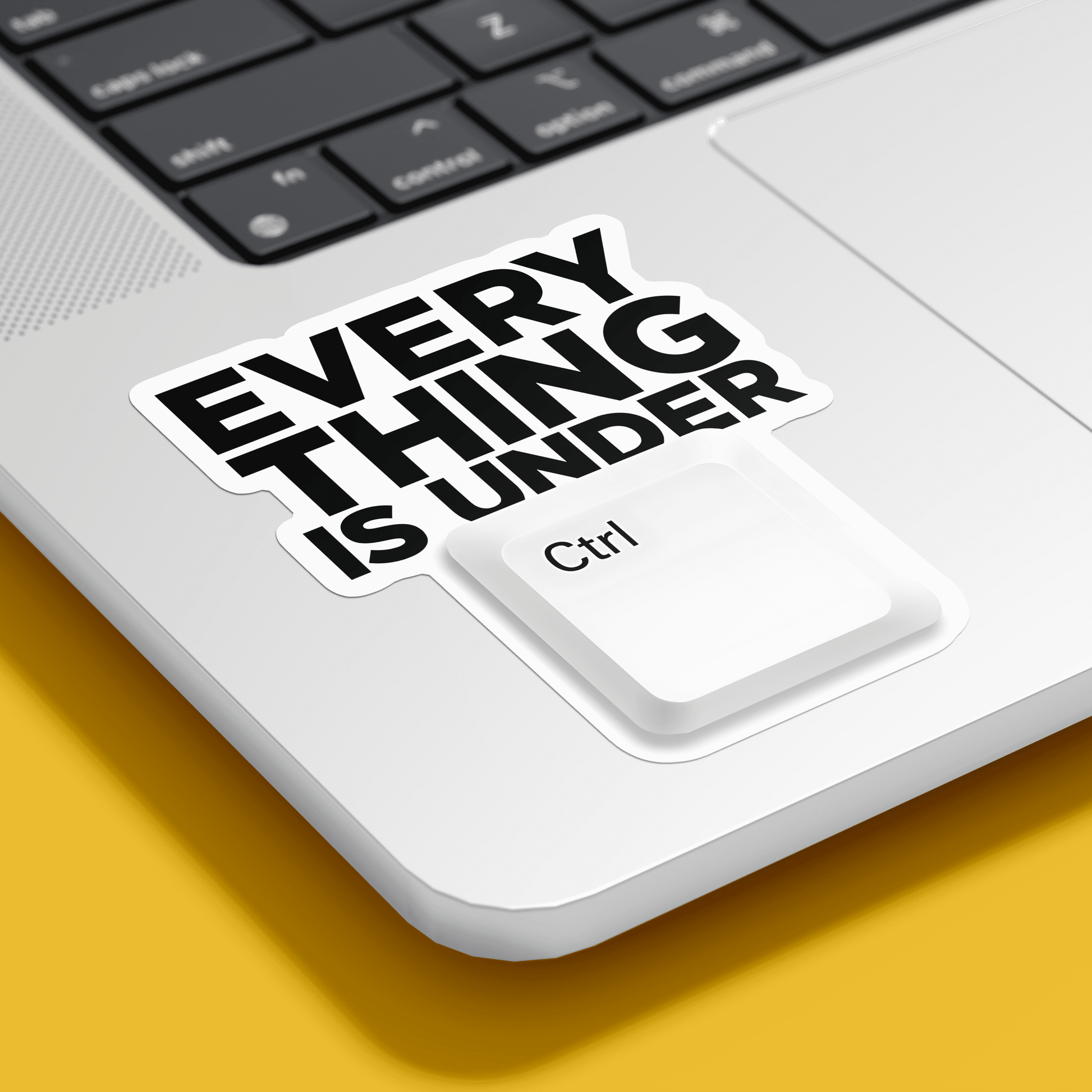 Everything is under Ctrl Sticker - sticckiz.com
