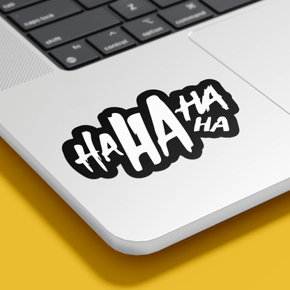 Hahahaha (laughing) Sticker - sticckiz.com