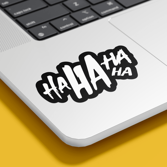 Hahahaha (laughing) Sticker - sticckiz.com