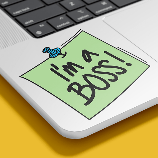 I'm a Boss sticker - sticckiz.com