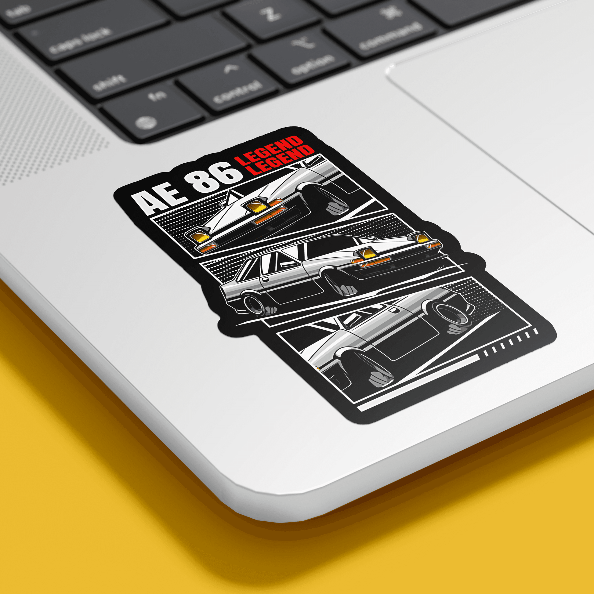 Toyota AE86 Legend Sticker - sticckiz.com