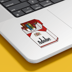 Adobe cigarette Sticker - sticckiz.com