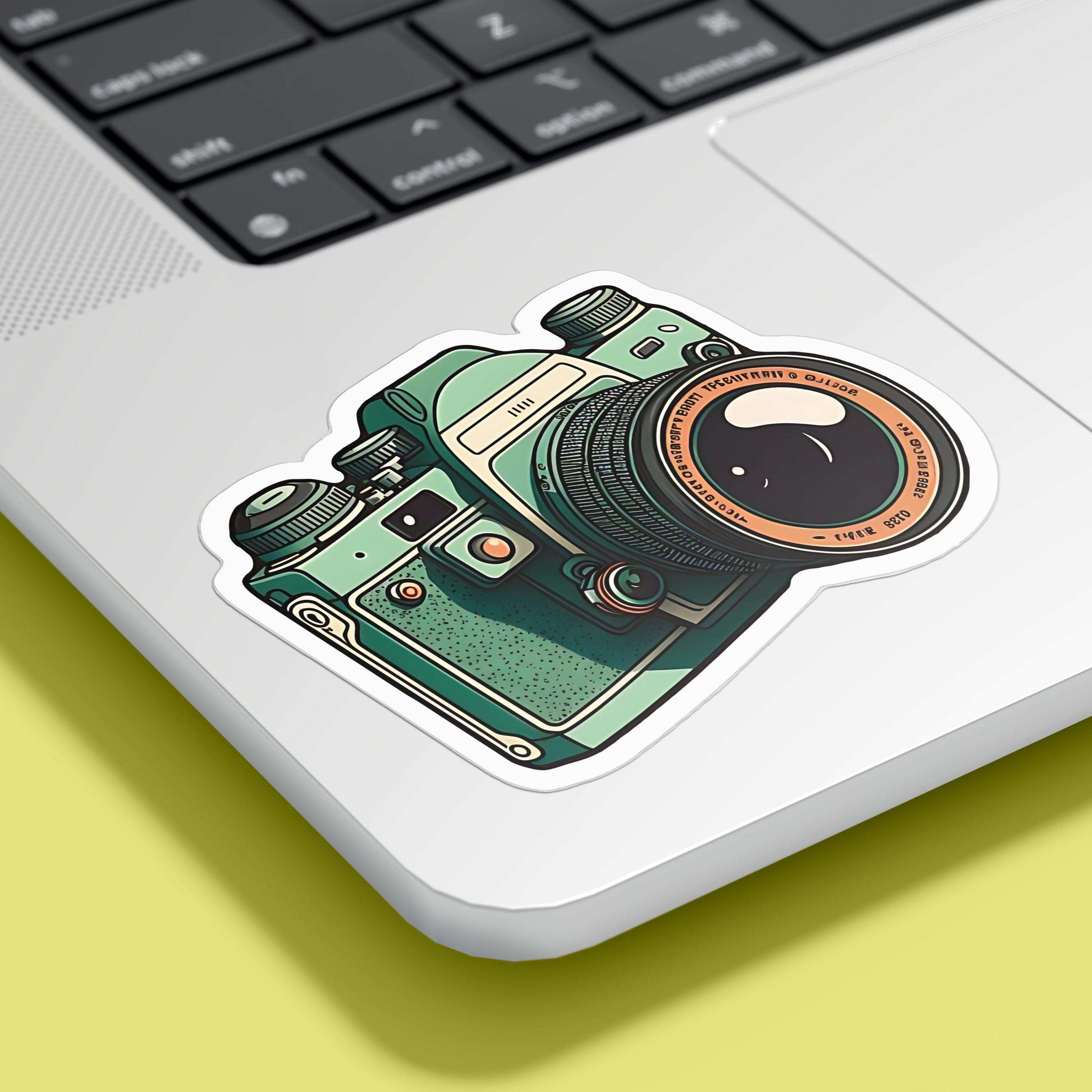 Vintage Camera Sticker - sticckiz.com