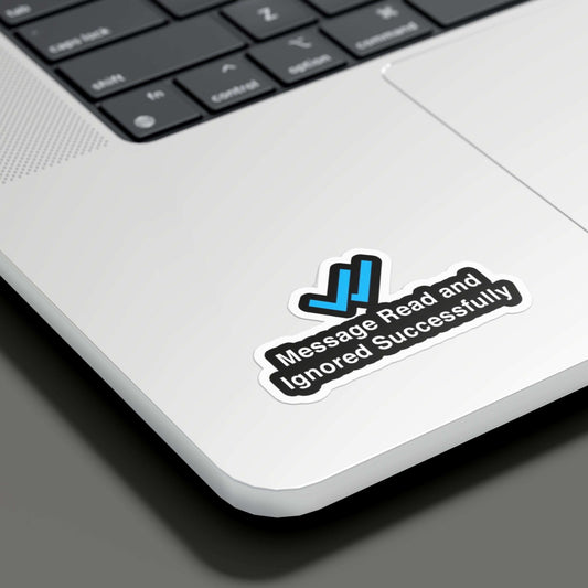 Message Read And Ignored Successfully Sticker - sticckiz.com