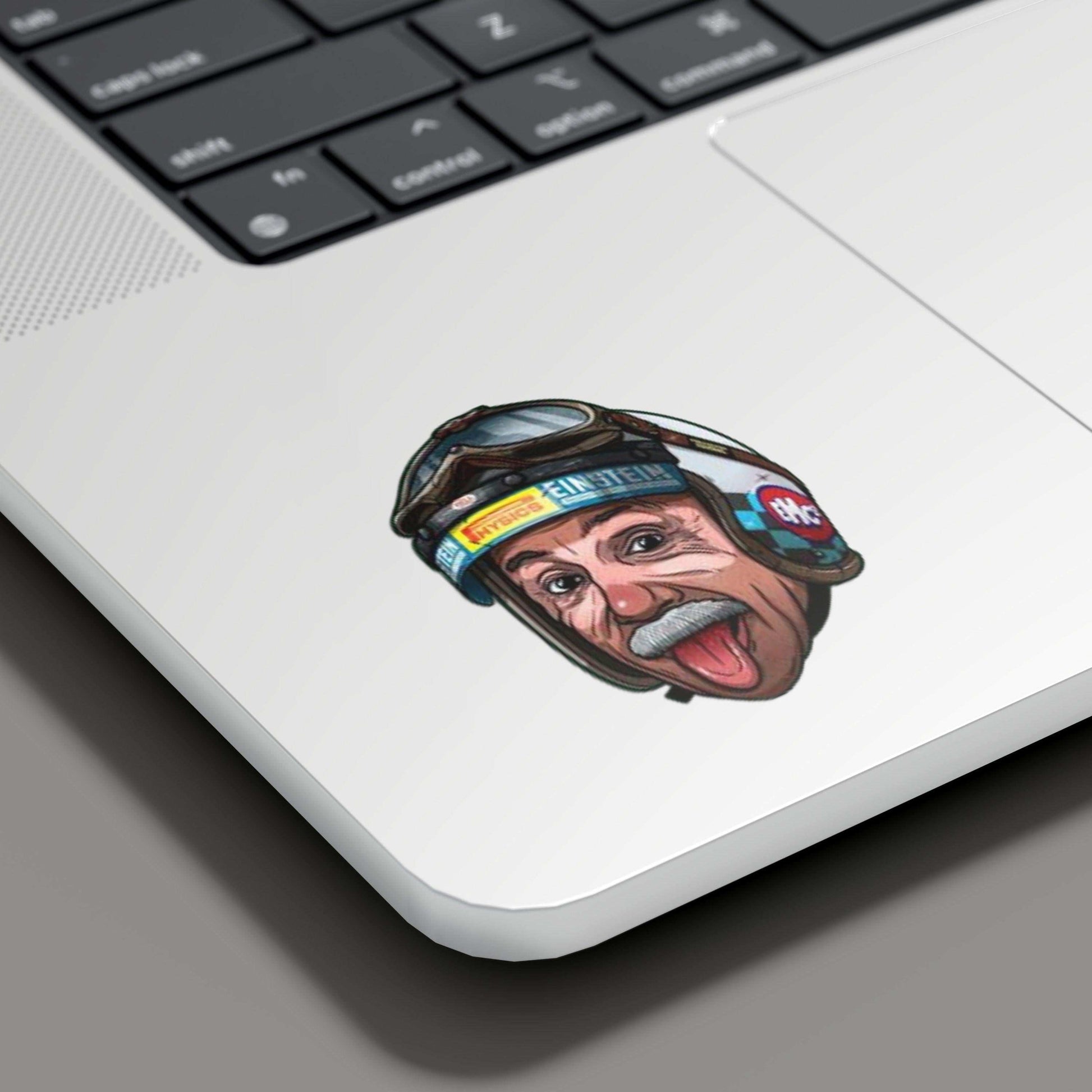 Albert Einstine Sticker - sticckiz.com