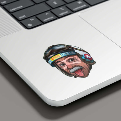 Albert Einstine Sticker - sticckiz.com