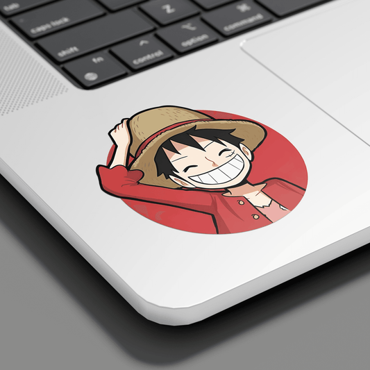 Luffy Big Smile Sticker - sticckiz.com