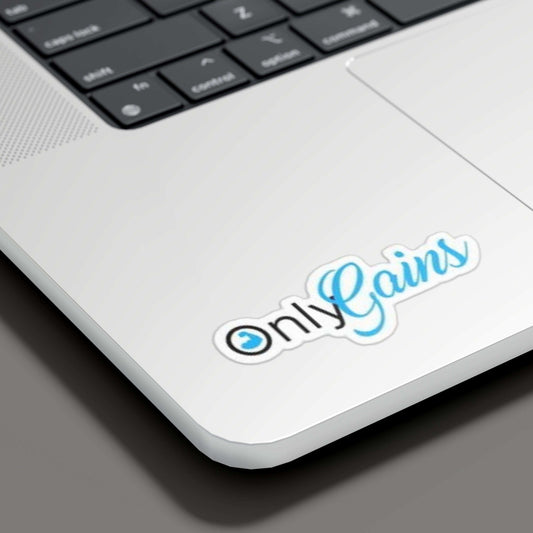 Only Gains Sticker - sticckiz.com