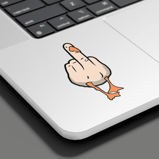 Duck you Sticker - sticckiz.com