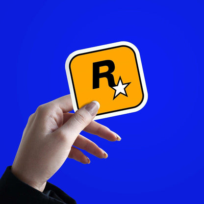 Rockstar Games Logo Sticker - sticckiz.com