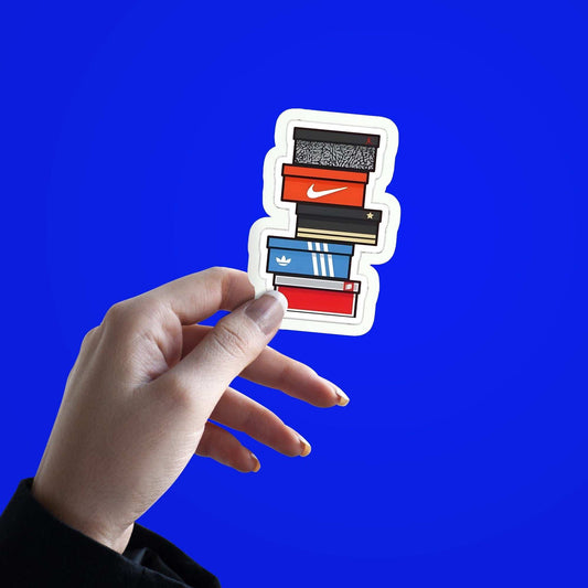 Sneaker Boxes Sticker - sticckiz.com