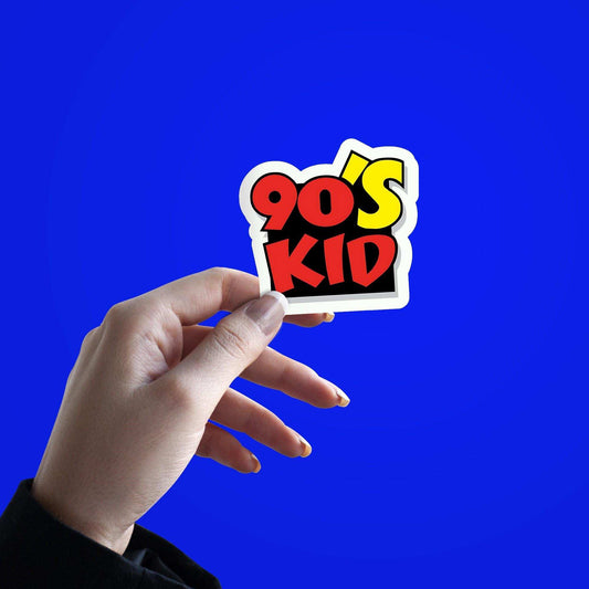 90's Kid Sticker - sticckiz.com