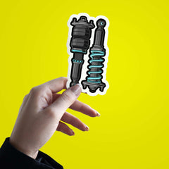 Car Shoker Sticker - sticckiz.com