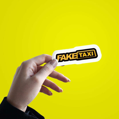 Fake Taxi Sticker - sticckiz.com