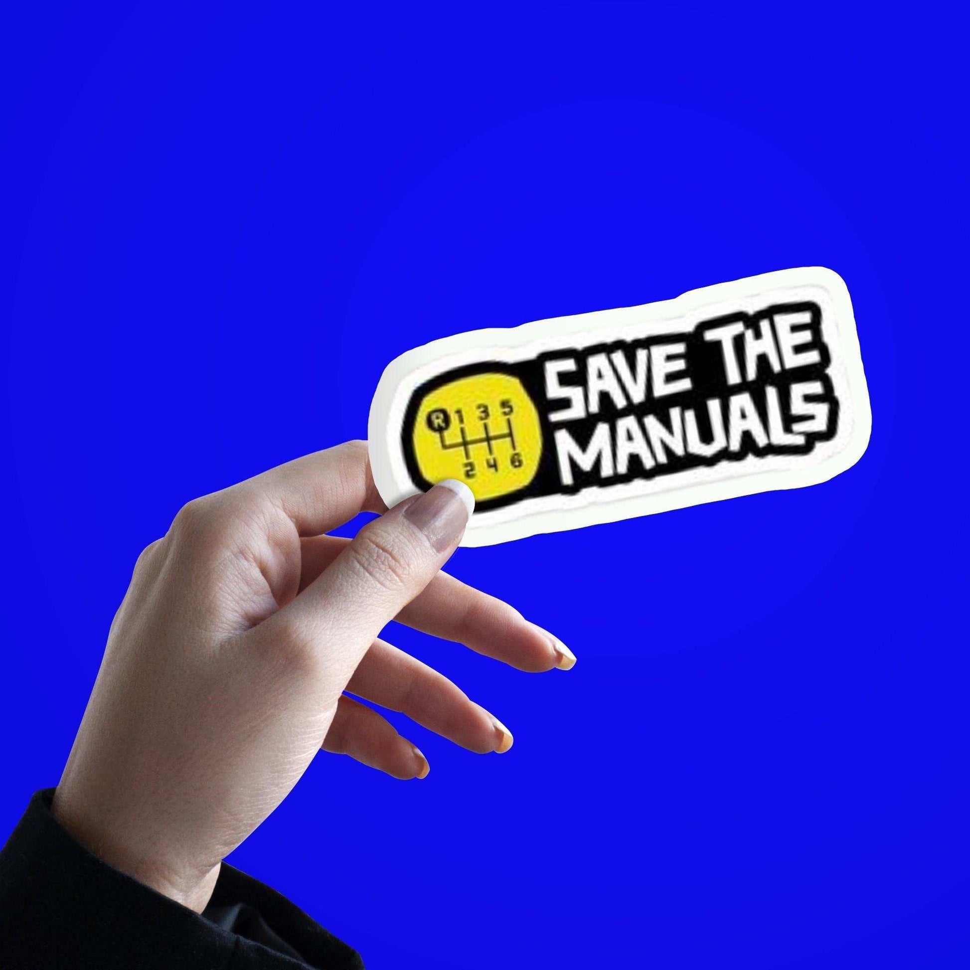 Gear Manuals Sticker - sticckiz.com